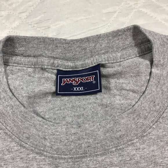 Randolph‎ Macon Football JanSport gray T shirt XXXL UnExpected Treasure Finds Un - Picture 3 of 4